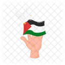 Liberdade Bandeira Palestina Ícone