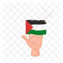 Liberdade Bandeira Palestina Ícone