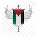 Palestina Palestina Livre Bandeira Ícone