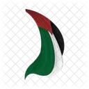 Palestine Flag Country Icon