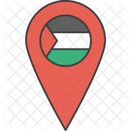 Palestine Flag Icône