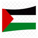 Palestine Flag Country Icon