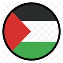 Palestine Nation Country Icon