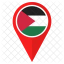 Palestine Drapeau Icône