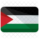 パレスチナ、国旗、国 アイコン