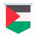 Palestine Nation National Icon