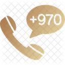 Palestine Dial Code  Icon