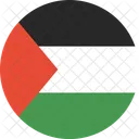 Palestine Flag World Icon