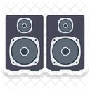 Alto Falante Woofer Subwoofer Ícone