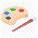 Paleta de arte  Ícone