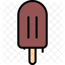 Paleta de chocolate  Icono