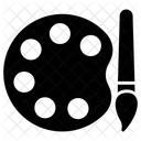 Pintura Paleta De Colores Pintura Icono