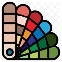 Paleta de color  Icono