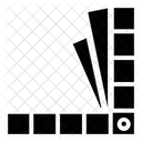 Paleta De Colores De Pintura Pintura En Negrita Herramienta De Pintura Icono