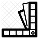 Paleta De Colores De Pintura Pintura En Negrita Herramienta De Pintura Icono