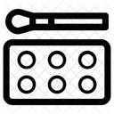 Paleta De Colores De Pintura Pintura En Negrita Herramienta De Pintura Icono