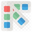 Paleta de colores  Icono