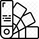 Paleta De Cores Cores Tintas Ícone