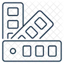 Paleta de cores  Ícone