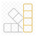Paleta de cores  Ícone