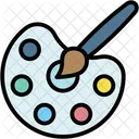 Paleta de pintura  Icono