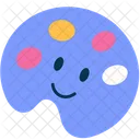 Paleta De Pintura Paleta De Colores Pintura Icono