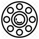 Paleta De Pintura Paleta De Colores Pintura Icono