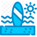 Remar Surfear Agua Icono