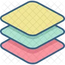 Palete de cores  Ícone