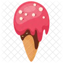 Scoop Cono Waffle Icon