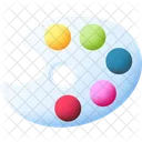 Palette Color Paint Icon