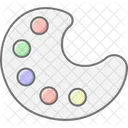 Palette Paint Artist Icon