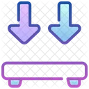 Palette Lagerung Holz Symbol