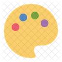 Palette Paint Art Icon