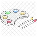 Palette Plate Mixer Icon