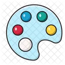 Palette Color Drawing Icon