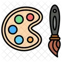Palette Color Paint アイコン