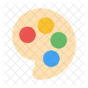 Palette Paint Colors Icon