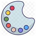 Palette Color Paint Icon