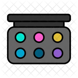 Palette Make-up  Symbol