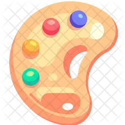 Palette painting  Icon