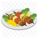 Palito de churrasco  Ícone