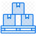 Pallet Delivery Warehouse Icon