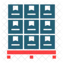 Pallet Delivery Warehouse Icon