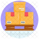 Pallet Cargo Shipment Icon