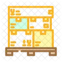 Pallet Box Cardboard Icon