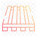 Pallet Delivery Warehouse Icon