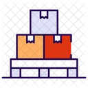 Pallet Delivery Warehouse Icon