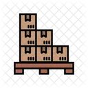 Pallet Transport Warehouse Icon