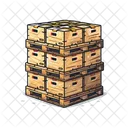Delivery Warehouse Box Icon